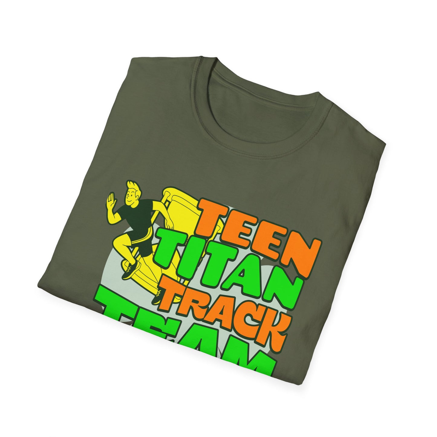 Running Teen Titan Track Team - Genz Millenial T-Shirt