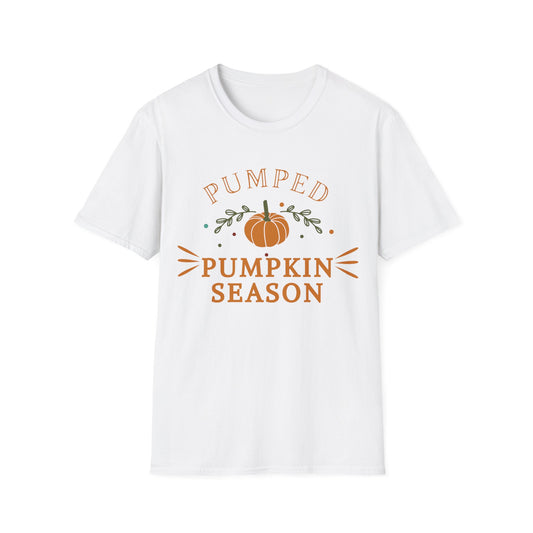 Pumped Pumpkin Season Fall Fitness T-shirt