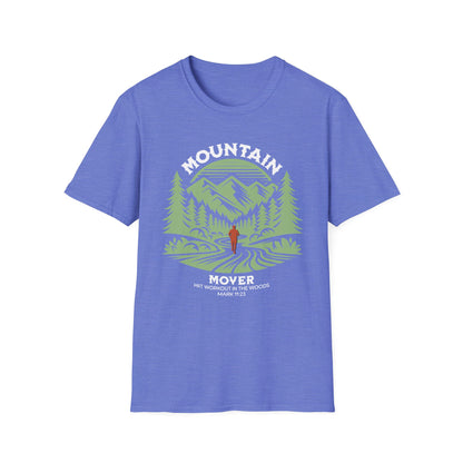 Faith-Based Outdoors T-Shirt - Mountain Mover Design