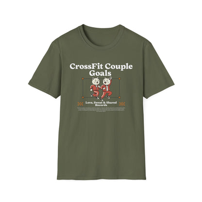 Couples CrossFit Fitness Goals T-Shirt