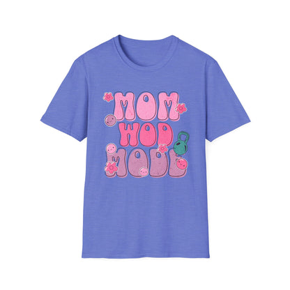 CrossFit Moms WOD Mode - Couple Fitness T-Shirt