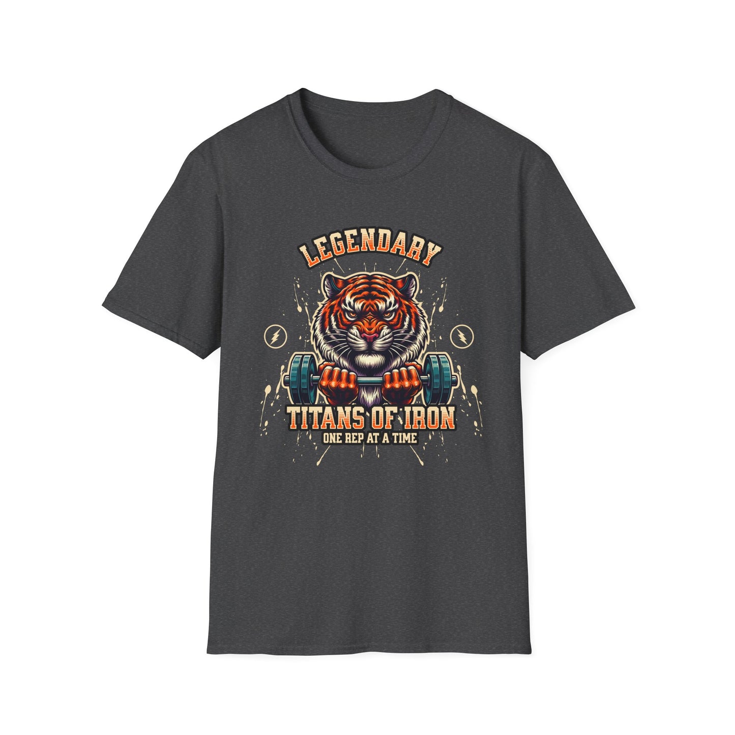 Powerlifting Titans Unisex T-Shirt for Genz Millenials - Fitness Apparel