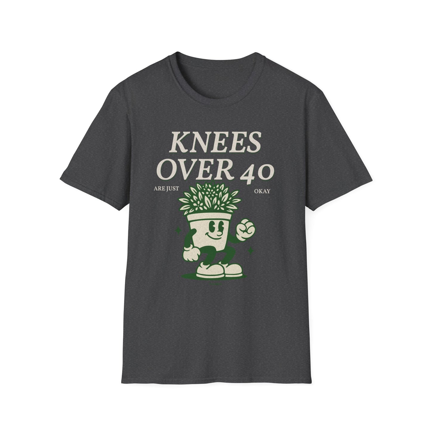Fit Over 40 Knees Over 40 OK Unisex Softstyle Tee Shirt