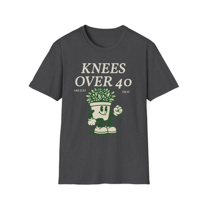 Fit Over 40 Knees Over 40 OK Unisex Softstyle Tee Shirt