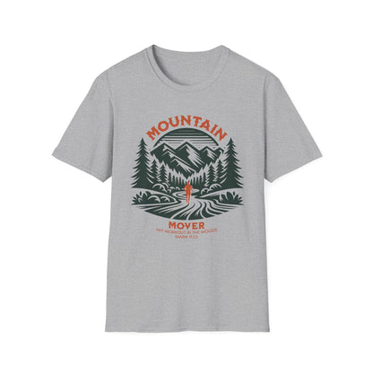Faith-Based Outdoors T-Shirt - Mountain Mover Design