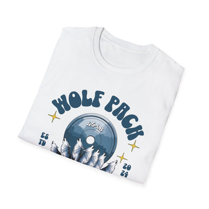 Powerlifting Wolf Pack T-Shirt - Genz Millenial Streetwear
