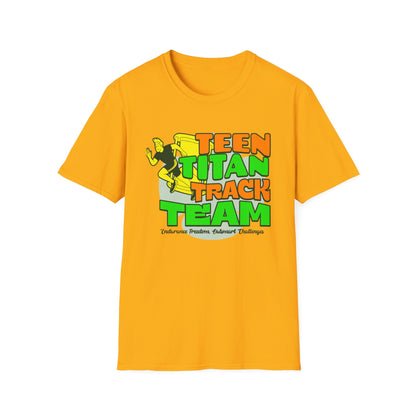 Running Teen Titan Track Team - Genz Millenial T-Shirt