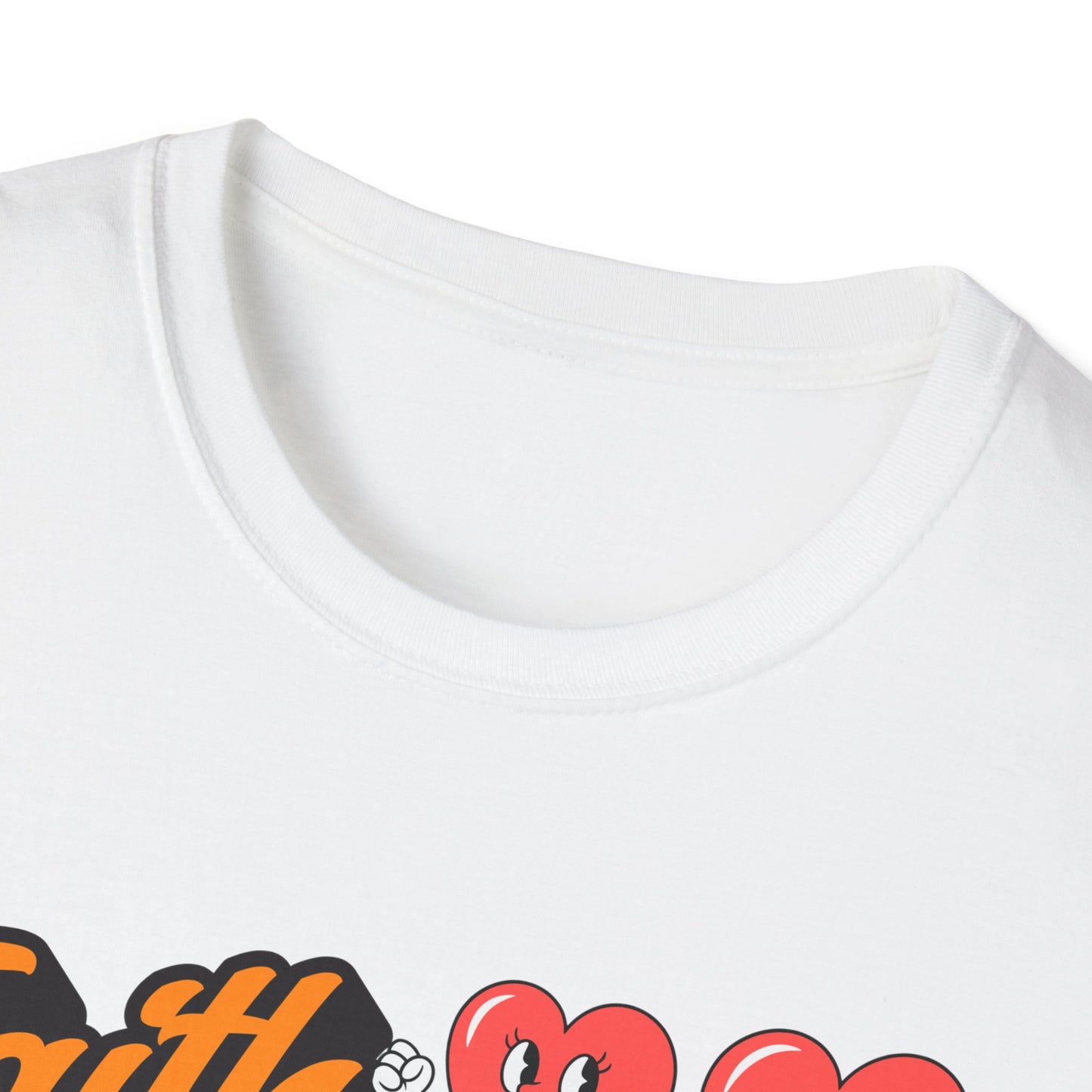 Couples Fitness Running T-Shirt - Faith Flex Forever Unisex Softstyle