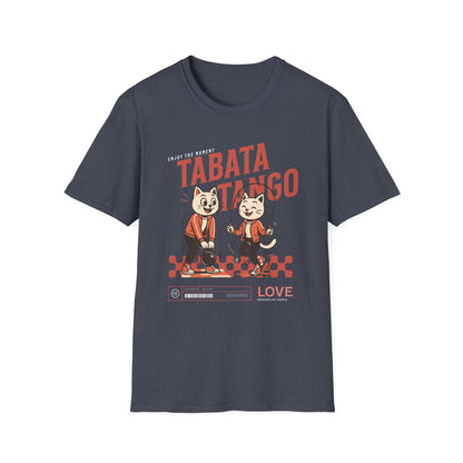 HIIT Tabata Tango Couples Fitness T-Shirt