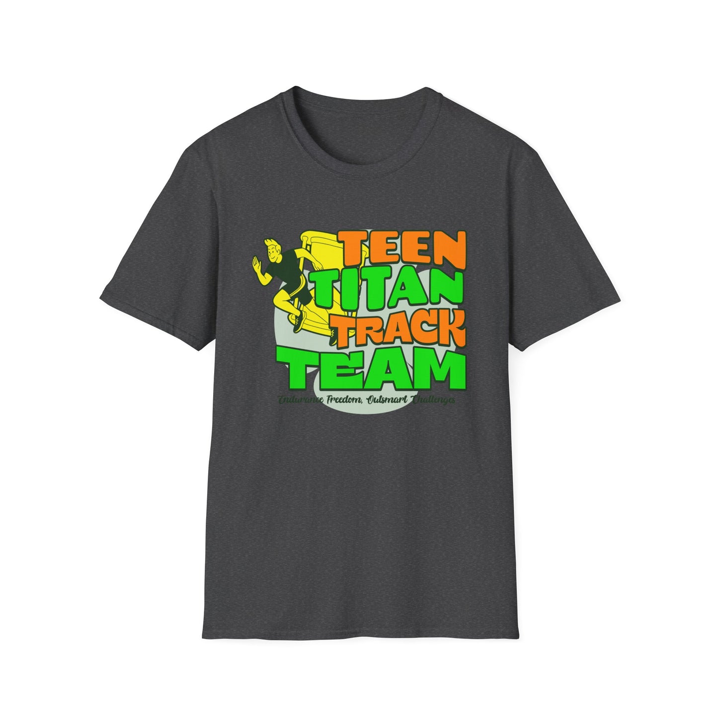 Running Teen Titan Track Team - Genz Millenial T-Shirt