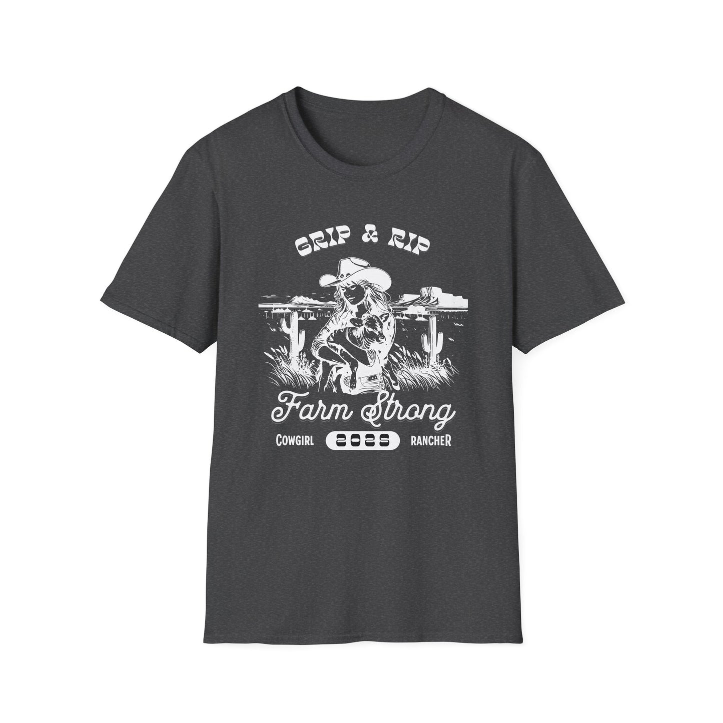 Rural Fitness T-Shirt - Grip-n-Rip Design