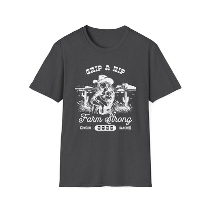 Rural Fitness T-Shirt - Grip-n-Rip Design
