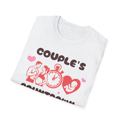Fitness T-Shirt - Couple's Contraction Count Pre/Postnatal
