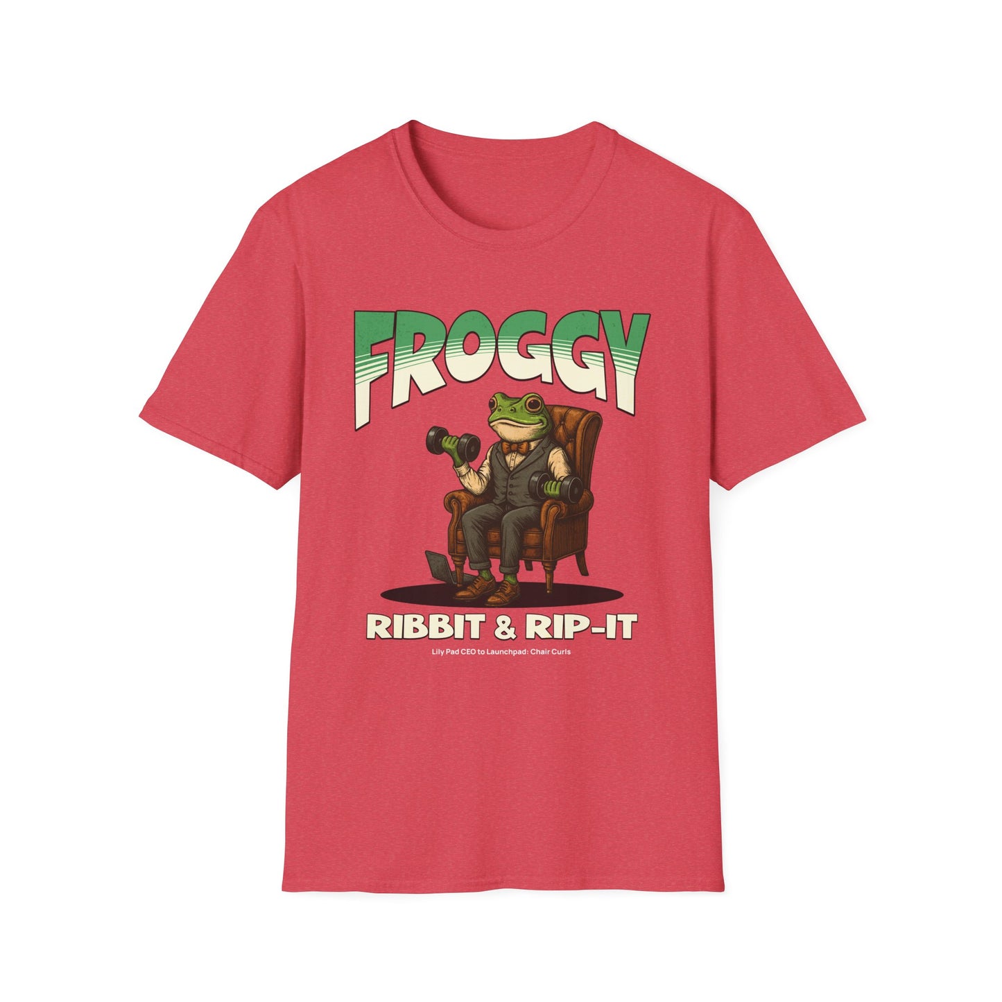 HIIT Froggy Ribbit & Rip It - Corporate Fitness T-Shirt