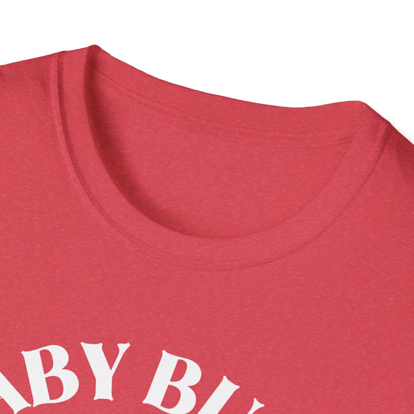 Fitness Gender Reveal Baby Bump Bench Unisex Softstyle T-Shirt
