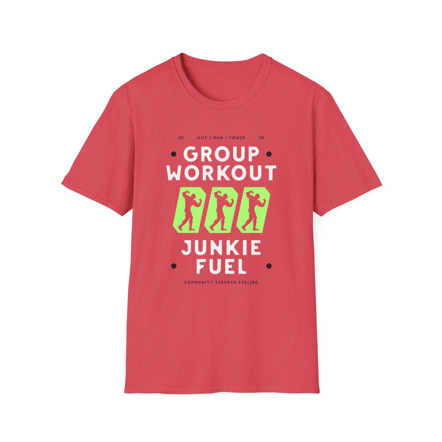 HIIT Group Junkie Fuel - Genz Millenial T-Shirt