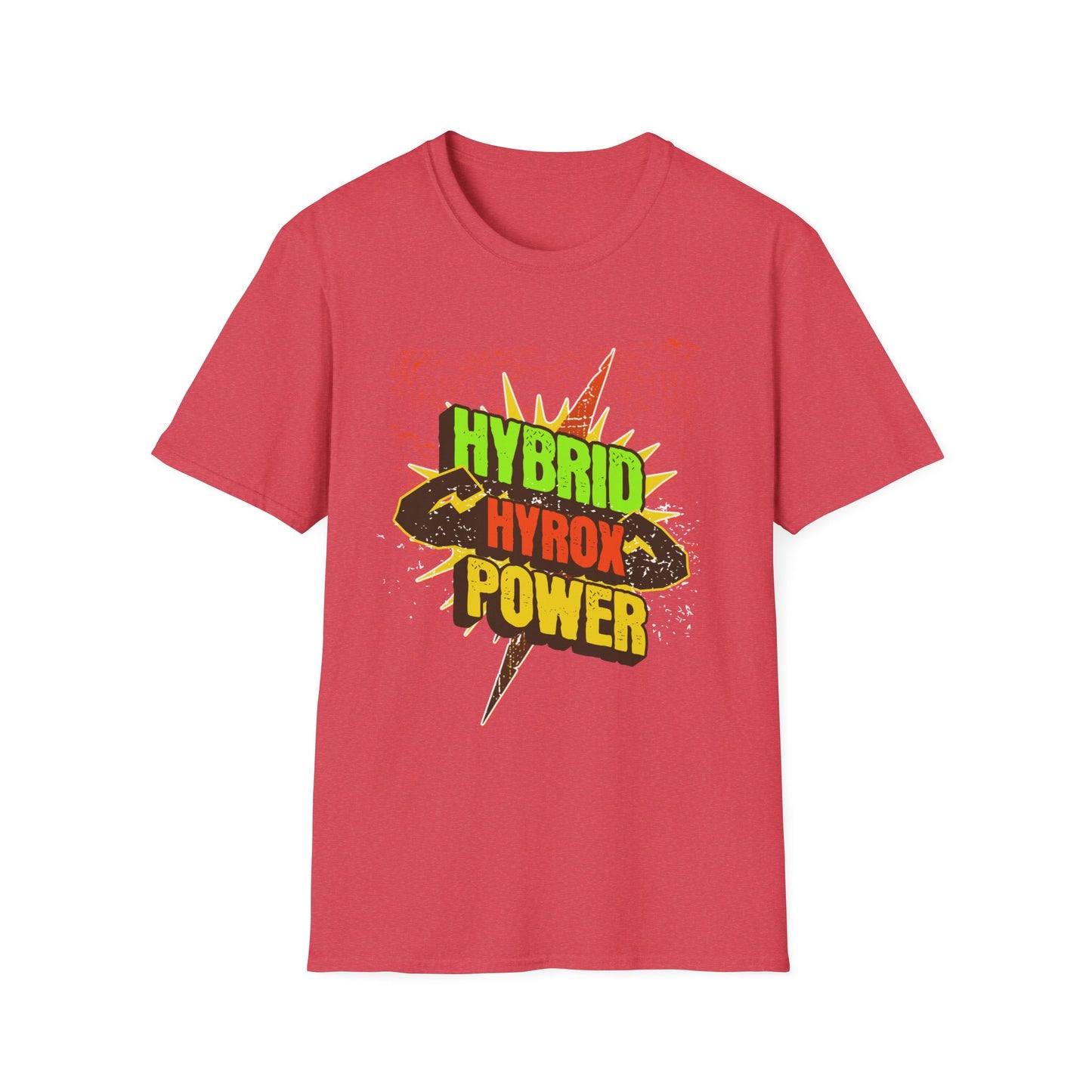 Powerlifting Hyrox - Genz Millenial Fitness T-Shirt