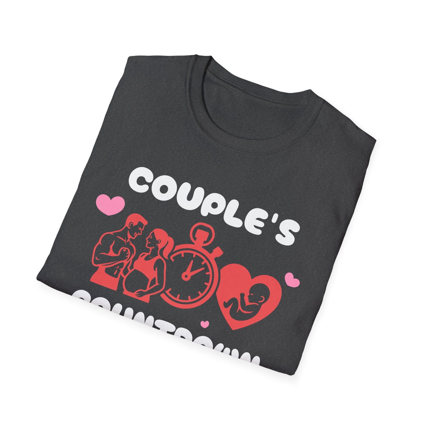 Fitness T-Shirt - Couple's Contraction Count Pre/Postnatal