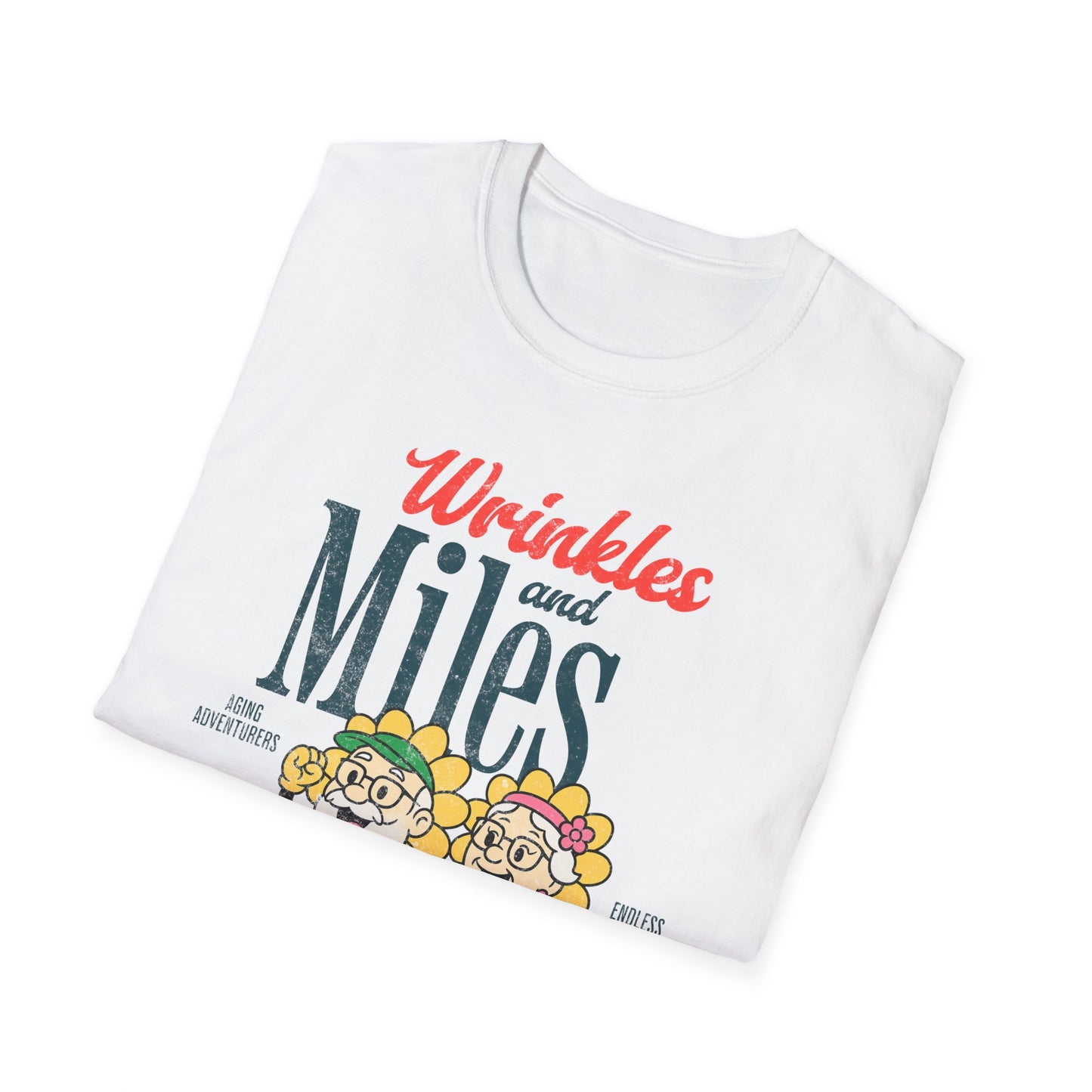 Senior's Mobility Wrinkles & Miles Fitness T-Shirt