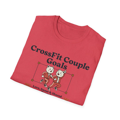 Couples CrossFit Fitness Goals T-Shirt