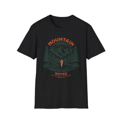Faith-Based Outdoors T-Shirt - Mountain Mover Design