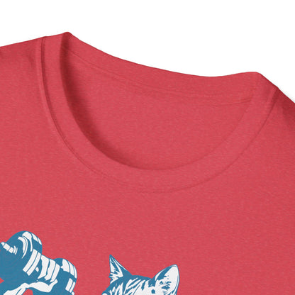 Unisex T-Shirt Powerlifting Corporate Cats 1 Rep Max Club