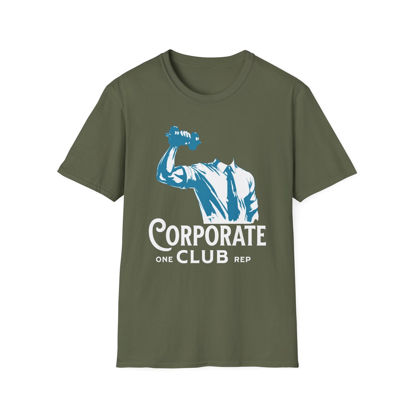 Powerlifting T-Shirt - Corporate 1 Rep Max Club Design