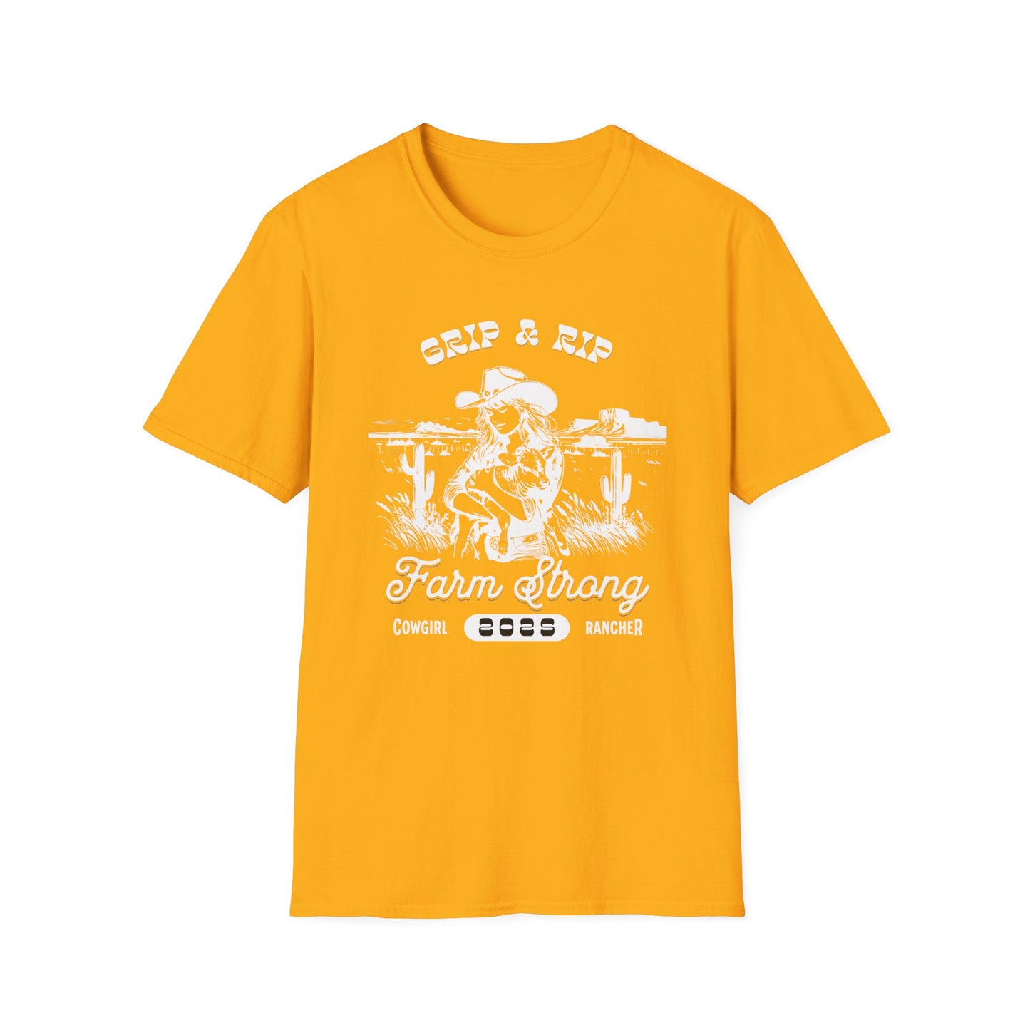 Rural Fitness T-Shirt - Grip-n-Rip Design