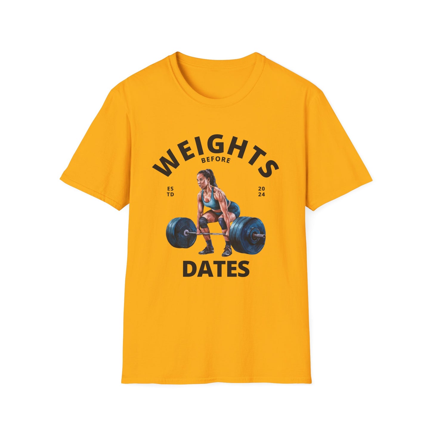Weights Before Dates Gym T-Shirt