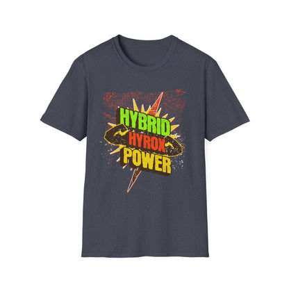 Powerlifting Hyrox - Genz Millenial Fitness T-Shirt