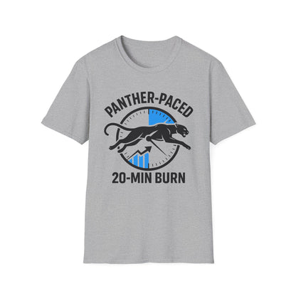 HIIT Panther Paced 20min Burn Unisex T-Shirt - Corporate Fitness Apparel
