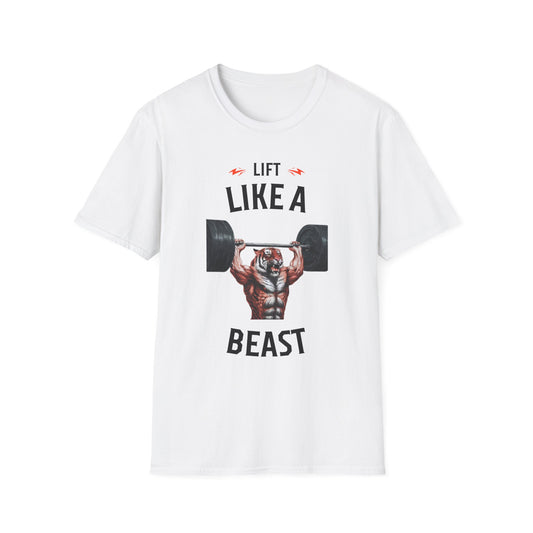 Like a Beast Gym Tiger T-Shirt