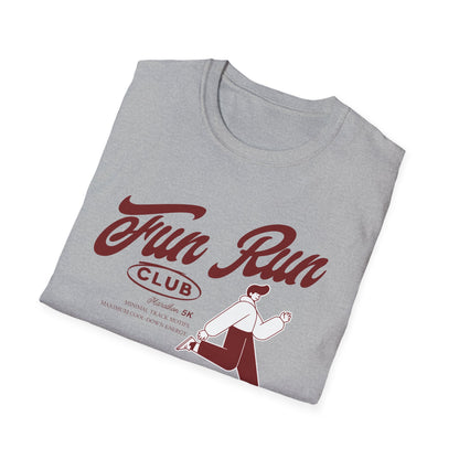 Running Marathon 5K Club - Genz Millenial Fitness T-Shirt