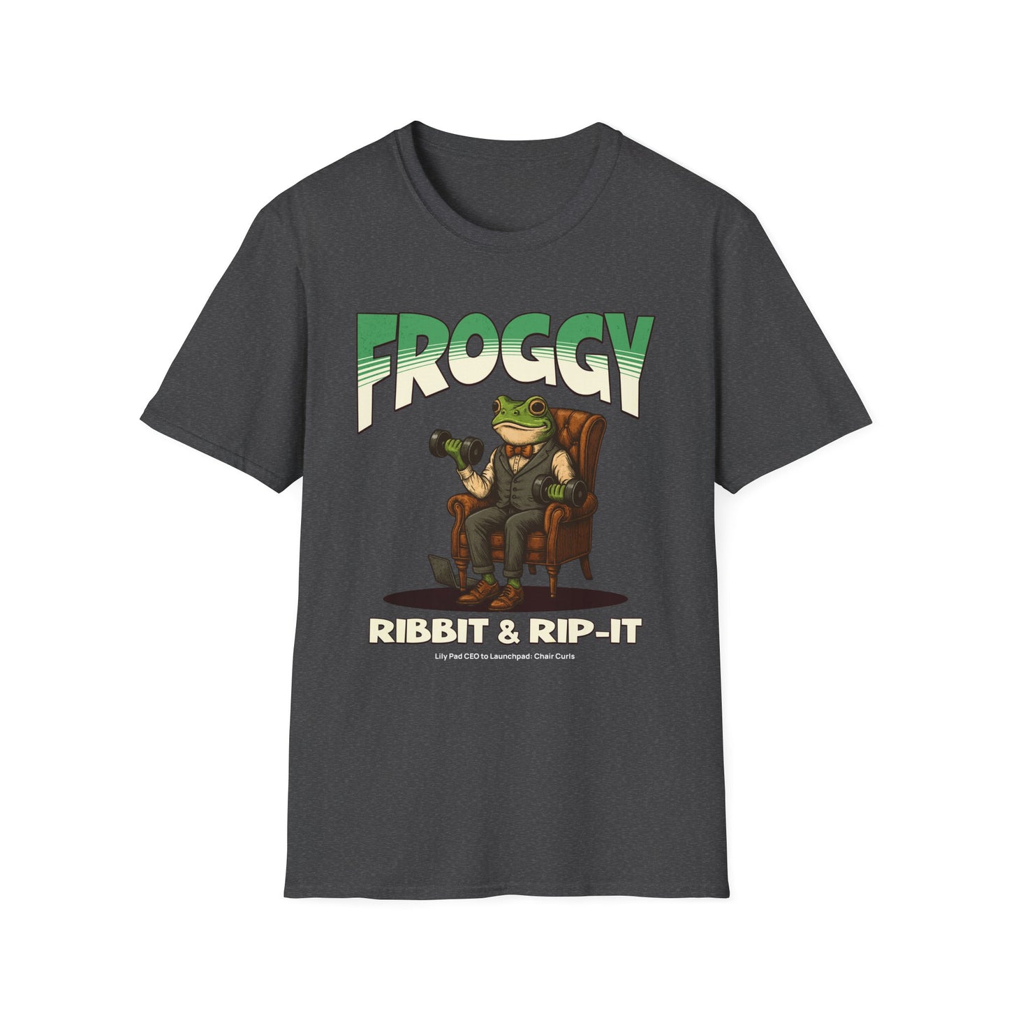 HIIT Froggy Ribbit & Rip It - Corporate Fitness T-Shirt