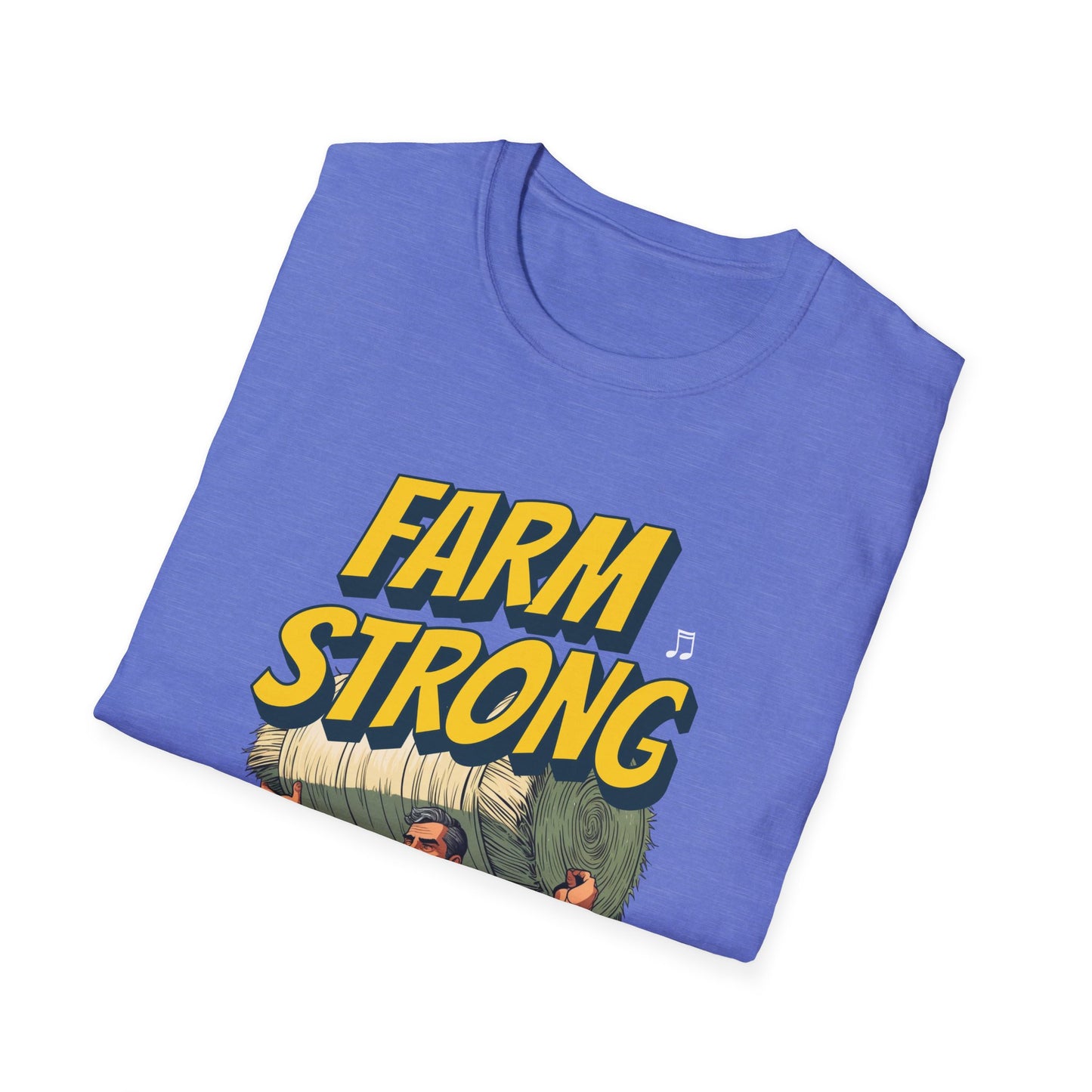 Powerlifting Rural Farm Strong T-Shirt