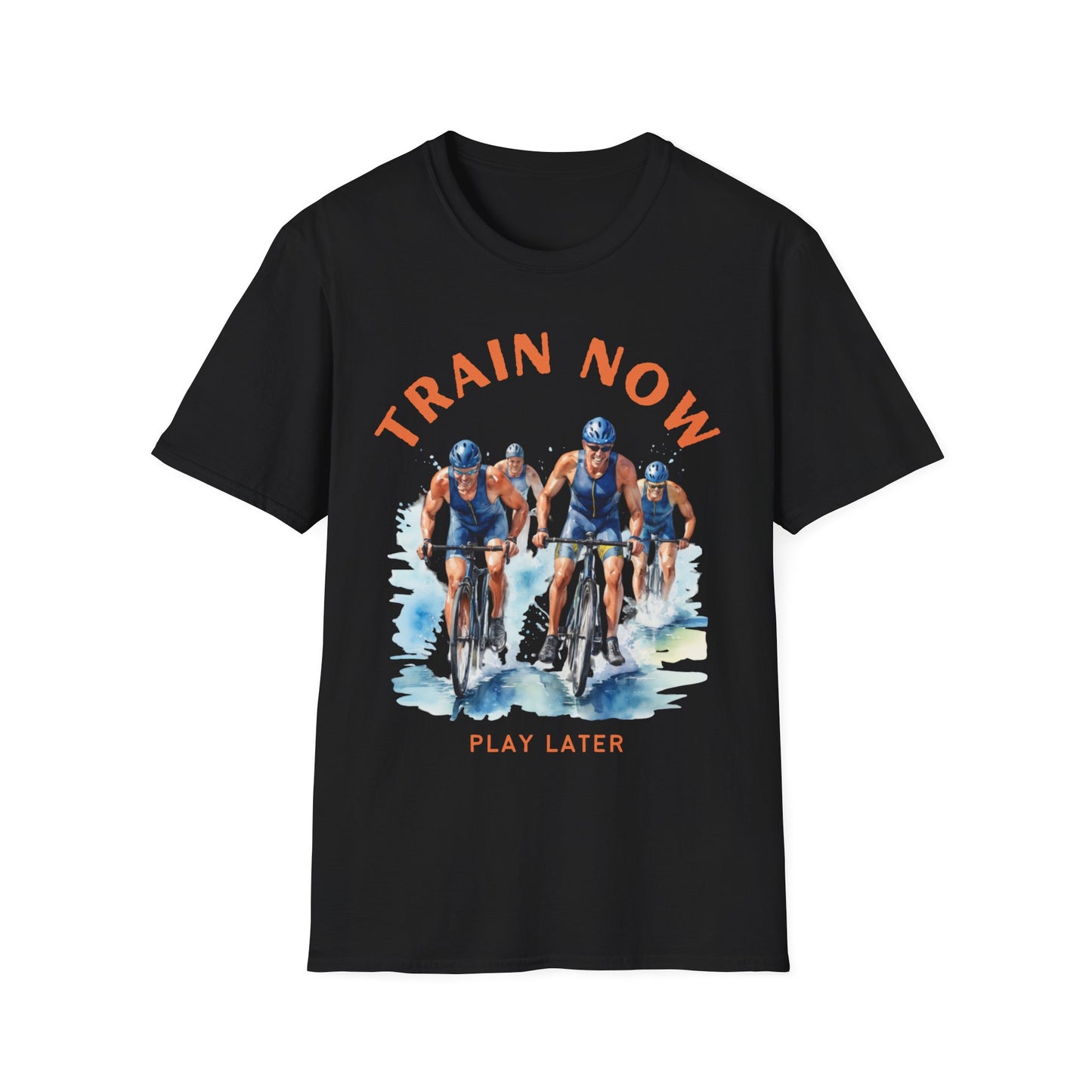 Train Now Play Later Gym T-shirt