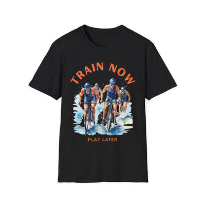 Train Now Play Later Gym T-shirt