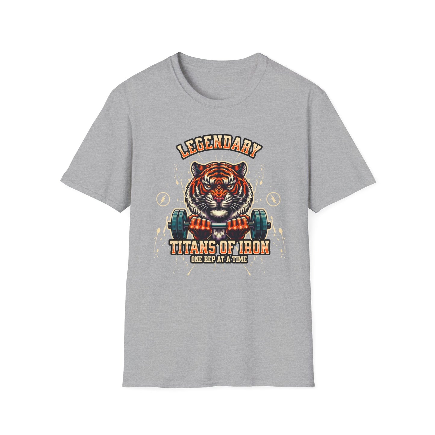 Powerlifting Titans Unisex T-Shirt for Genz Millenials - Fitness Apparel