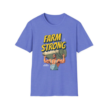 Powerlifting Rural Farm Strong T-Shirt