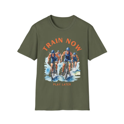 Train Now Play Later Gym T-shirt