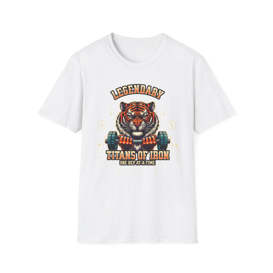 Powerlifting Titans Unisex T-Shirt for Genz Millenials - Fitness Apparel