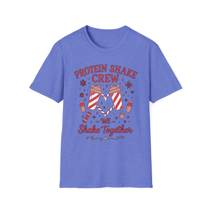 We Protein Shake Together Christmas Fitness T-shirt