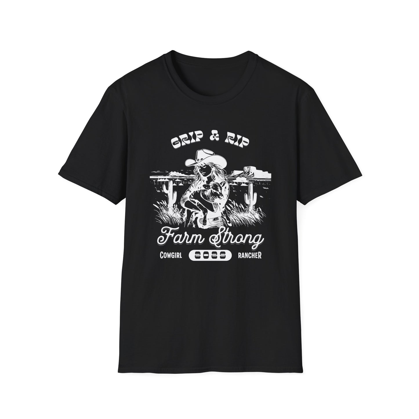 Rural Fitness T-Shirt - Grip-n-Rip Design