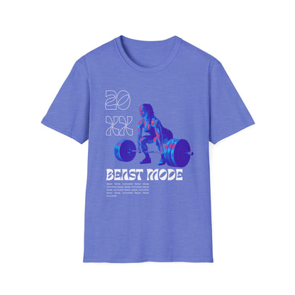 20XX Beast Mode Lady Gym T-Shirt