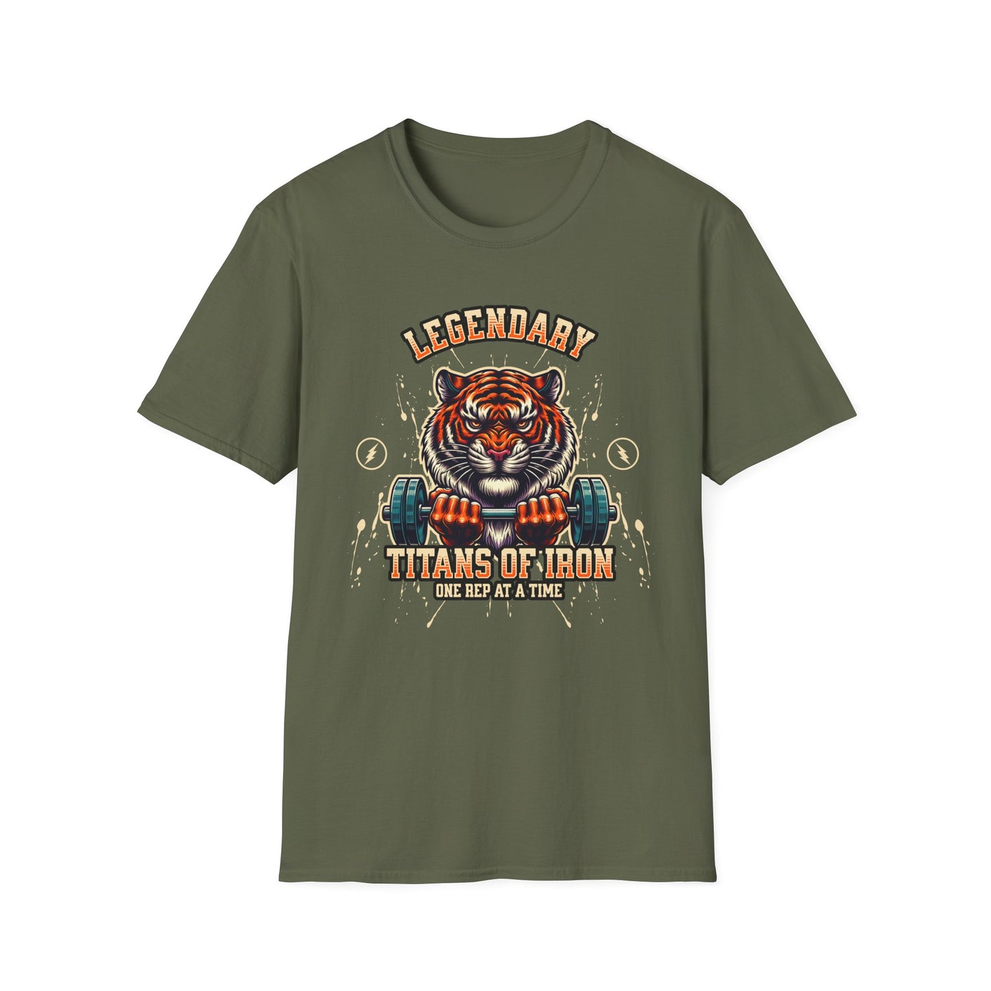 Powerlifting Titans Unisex T-Shirt for Genz Millenials - Fitness Apparel