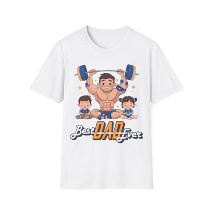 Best Dad Ever Gym T-shirt