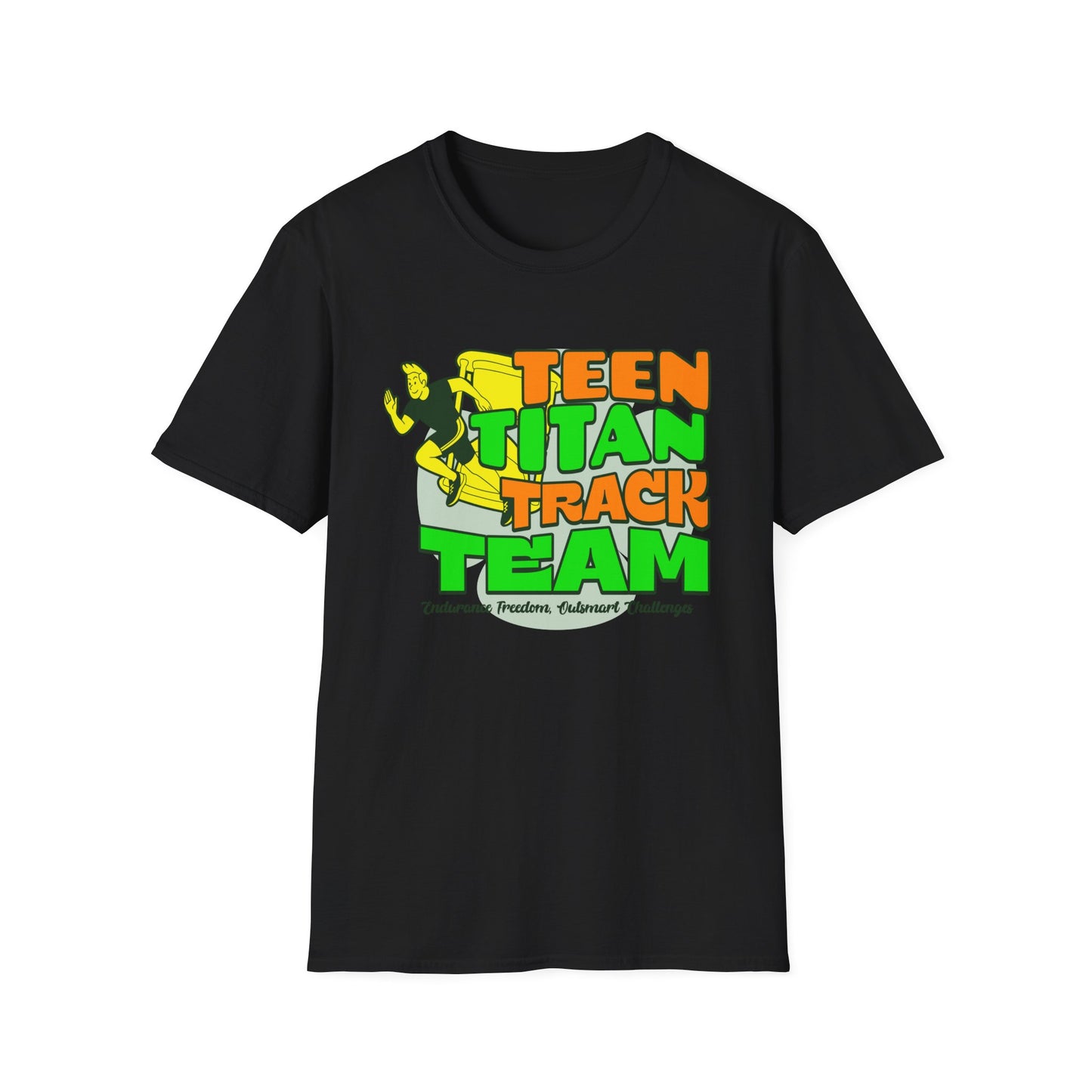 Running Teen Titan Track Team - Genz Millenial T-Shirt