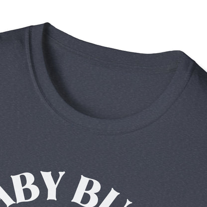 Fitness Gender Reveal Baby Bump Bench Unisex Softstyle T-Shirt