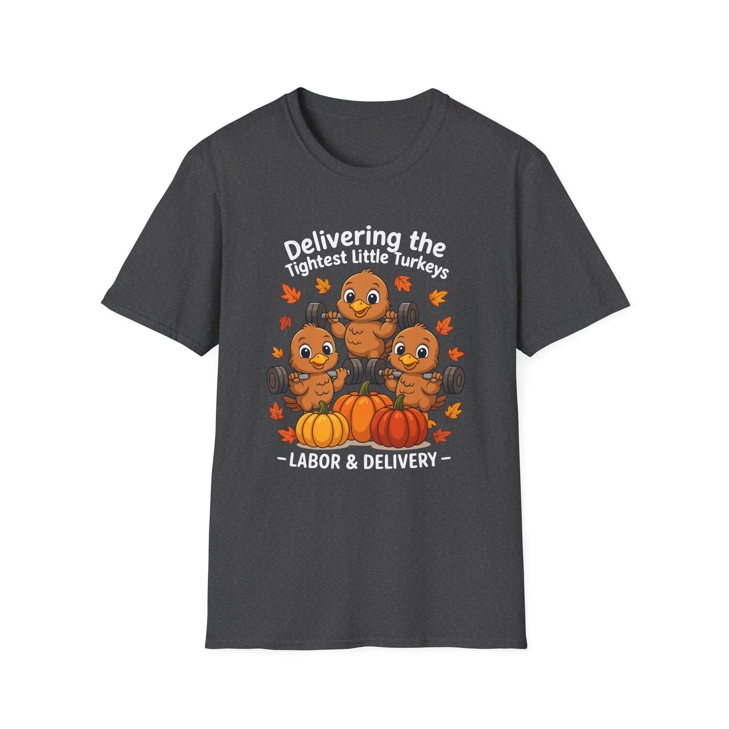 Delivering Tightest Little Turkeys Fall Fitness T-shirt