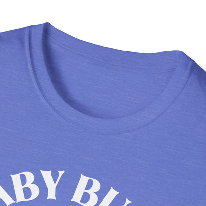 Fitness Gender Reveal Baby Bump Bench Unisex Softstyle T-Shirt